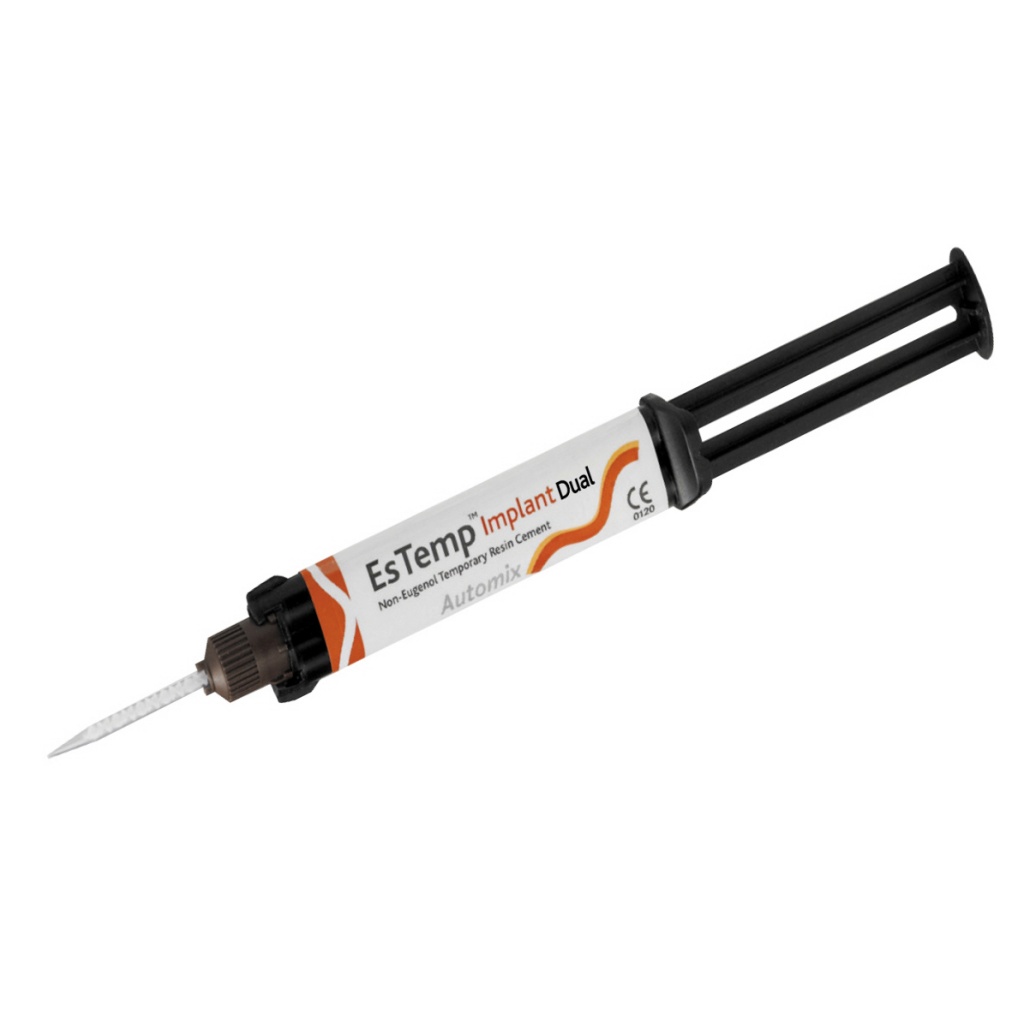 Spident EsTemp Eugenol Temporary Cement Dual Automix 1 syr of 10gm