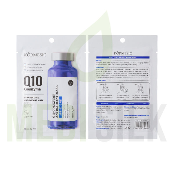 Kormesic Q10 Coenzyme Antioxidant Mask Q10-Coenzyme-Antioxidant-Mask-Kormesic